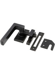 Solid Bronze L-Handle Casement Fastener - Right Hand